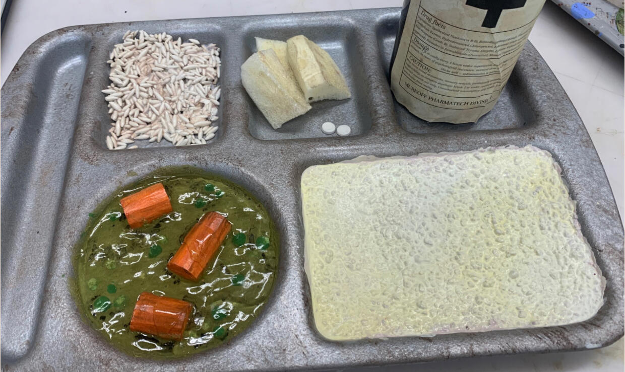 Fake 1950s Prison Food Fake 1950s Prison Food